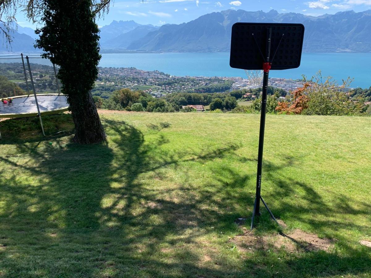Appartement Moderne Avec Vue Panoramique A Jongny Proche De Montreux ภายนอก รูปภาพ