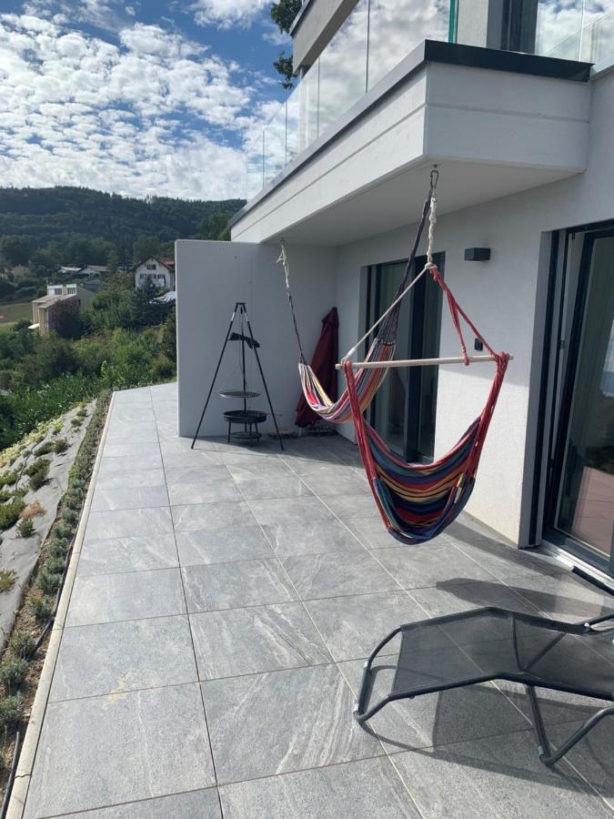 Appartement Moderne Avec Vue Panoramique A Jongny Proche De Montreux ภายนอก รูปภาพ
