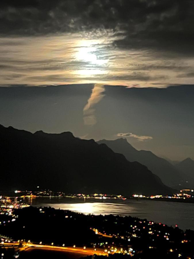 Appartement Moderne Avec Vue Panoramique A Jongny Proche De Montreux ภายนอก รูปภาพ